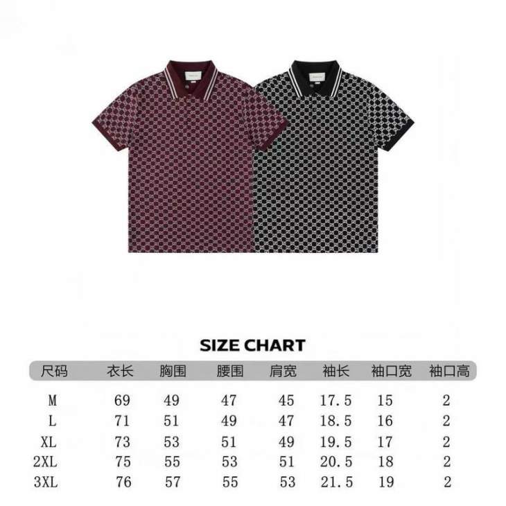 Picture of Gucci Polo Shirts Short _SKUGucciM-3XL8qx2227614